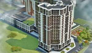 1-к квартира, на длительный срок, 42м2, 5/24 этаж