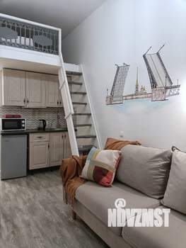 Студия квартира, на длительный срок, 18м2, 2/4 этаж