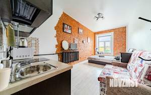 Студия квартира, на длительный срок, 21м2, 4/4 этаж