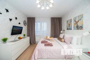 1-к квартира, посуточно, 38м2, 16/19 этаж