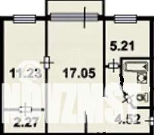2-к квартира, на длительный срок, 45м2, 4/4 этаж