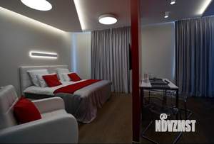 Студия квартира, посуточно, 46м2, 18/24 этаж