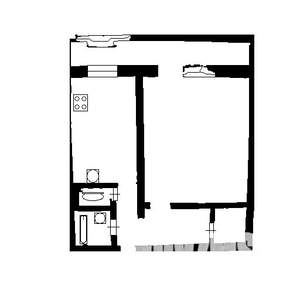 1-к квартира, на длительный срок, 51м2, 5/9 этаж