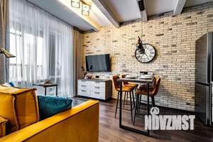 1-к квартира, посуточно, 42м2, 1/1 этаж