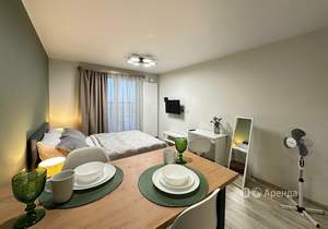 Студия квартира, на длительный срок, 26м2, 12/18 этаж