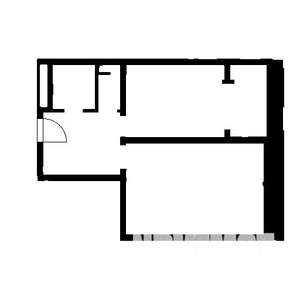 1-к квартира, на длительный срок, 50м2, 4/10 этаж
