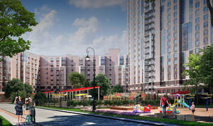 Студия квартира, на длительный срок, 24м2, 23/23 этаж