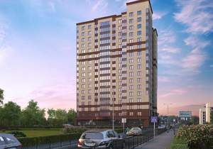 1-к квартира, на длительный срок, 41м2, 17/17 этаж