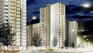 1-к квартира, на длительный срок, 52м2, 12/21 этаж