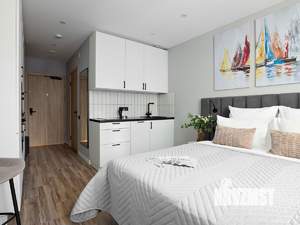 Студия квартира, на длительный срок, 25м2, 3/15 этаж