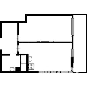 1-к квартира, на длительный срок, 40м2, 8/11 этаж