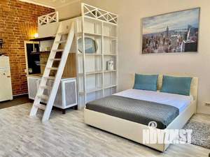 1-к квартира, посуточно, 28м2, 1/1 этаж