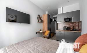 1-к квартира, посуточно, 18м2, 1/1 этаж