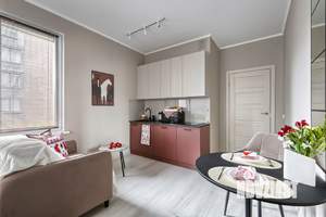 Студия квартира, посуточно, 26м2, 1/10 этаж