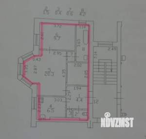 2-к квартира, на длительный срок, 48м2, 2/2 этаж