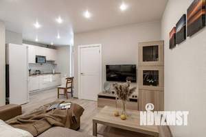 1-к квартира, посуточно, 45м2, 1/1 этаж