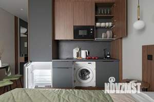 1-к квартира, посуточно, 25м2, 1/1 этаж