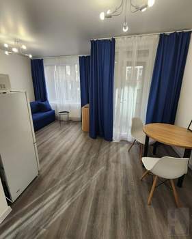 Студия квартира, на длительный срок, 26м2, 2/12 этаж