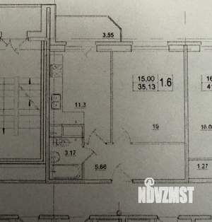 1-к квартира, на длительный срок, 35м2, 13/14 этаж