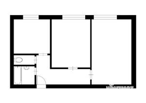 2-к квартира, на длительный срок, 60м2, 1/5 этаж