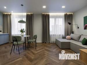 1-к квартира, посуточно, 57м2, 9/23 этаж