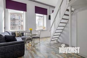 1-к квартира, посуточно, 50м2, 1/1 этаж