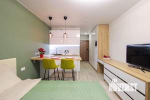 Студия квартира, на длительный срок, 24м2, 5/18 этаж