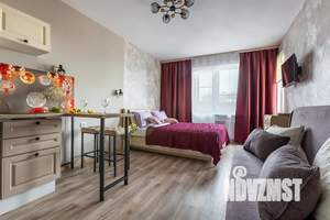 Студия квартира, посуточно, 24м2, 10/26 этаж