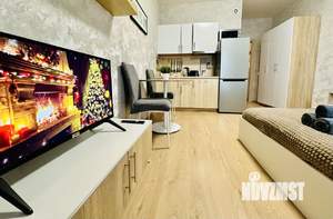 Студия квартира, посуточно, 27м2, 21/25 этаж