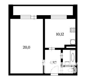 1-к квартира, на длительный срок, 40м2, 5/16 этаж