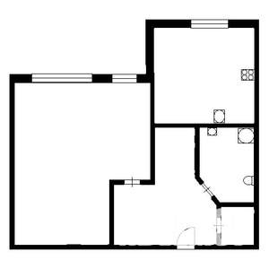 1-к квартира, на длительный срок, 32м2, 2/13 этаж