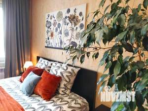 1-к квартира, посуточно, 40м2, 1/1 этаж