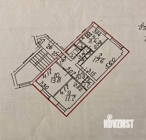 3-к квартира, на длительный срок, 69м2, 3/6 этаж