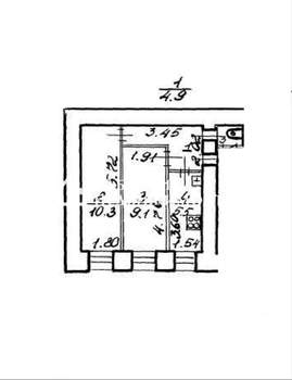 1-к квартира, на длительный срок, 31м2, 2/5 этаж
