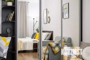 1-к квартира, посуточно, 40м2, 1/1 этаж