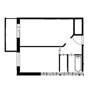 1-к квартира, на длительный срок, 38м2, 5/14 этаж