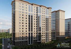 Студия квартира, на длительный срок, 28м2, 7/17 этаж