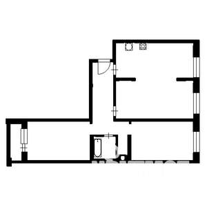1-к квартира, на длительный срок, 51м2, 29/35 этаж