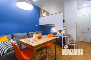1-к квартира, посуточно, 24м2, 1/1 этаж