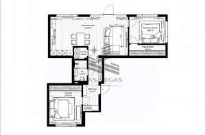 3-к квартира, на длительный срок, 87м2, 1/3 этаж