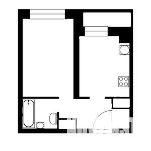1-к квартира, на длительный срок, 36м2, 8/15 этаж