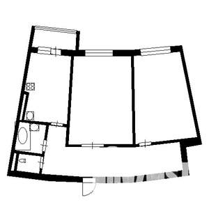 2-к квартира, на длительный срок, 63м2, 13/15 этаж