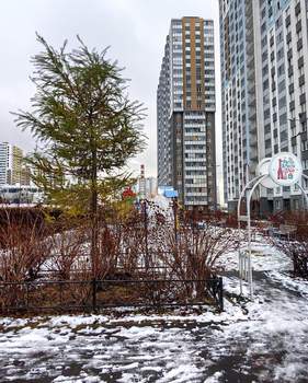 1-к квартира, на длительный срок, 34м2, 23/23 этаж