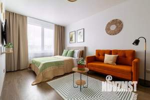 1-к квартира, посуточно, 40м2, 1/1 этаж