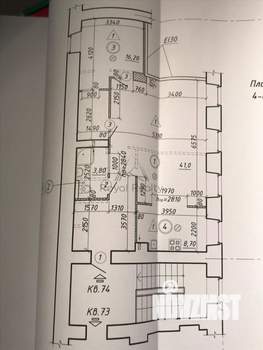 2-к квартира, на длительный срок, 70м2, 4/4 этаж