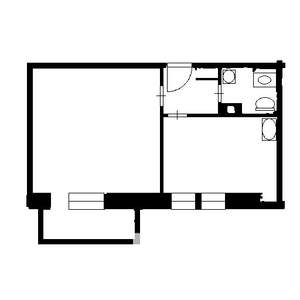 1-к квартира, на длительный срок, 48м2, 8/11 этаж