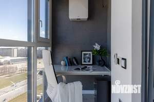 Студия квартира, на длительный срок, 35м2, 17/18 этаж