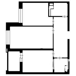 2-к квартира, на длительный срок, 60м2, 12/12 этаж