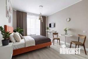 1-к квартира, посуточно, 28м2, 1/1 этаж