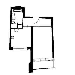 1-к квартира, на длительный срок, 42м2, 5/12 этаж